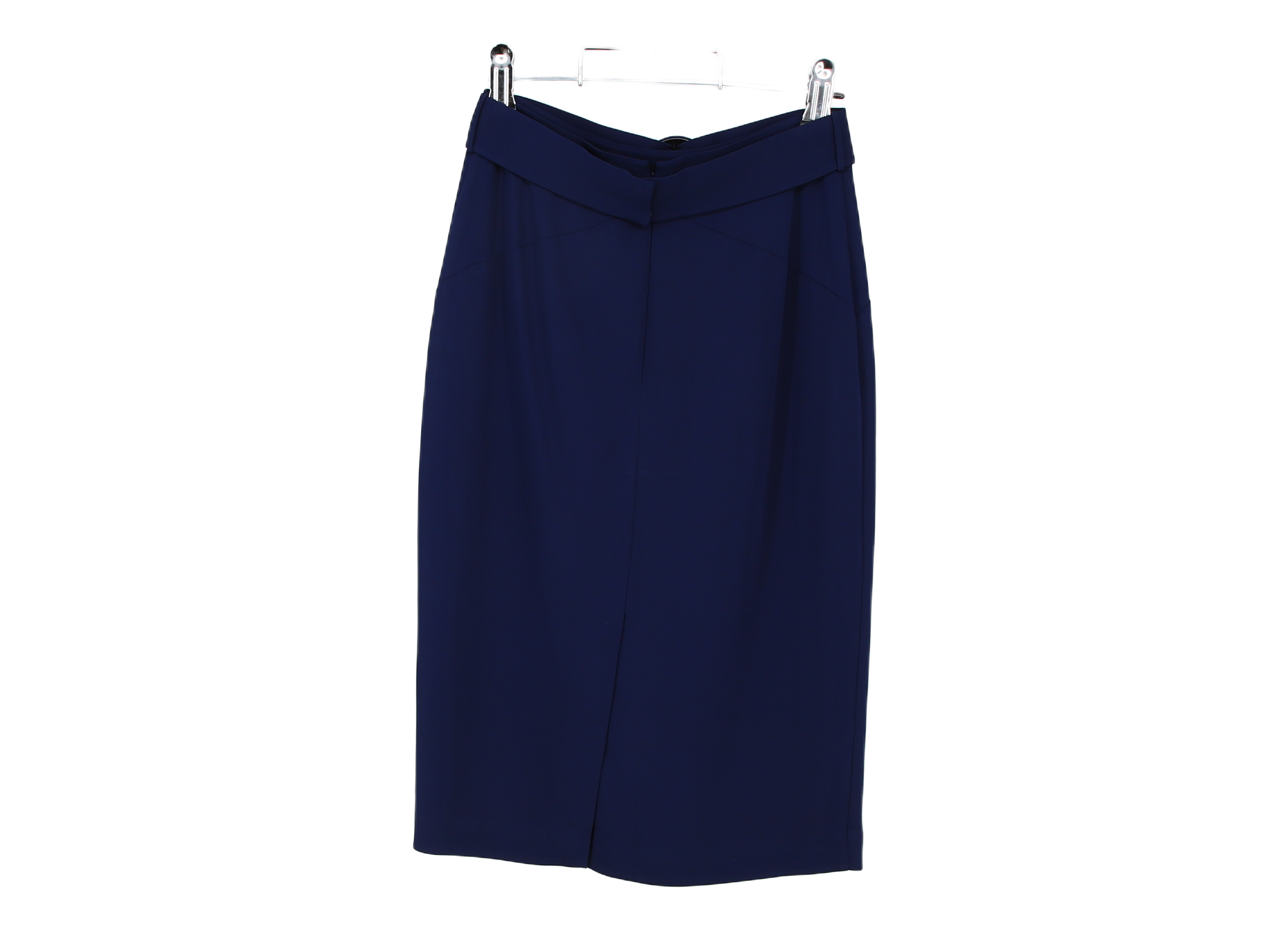 LK Bennett Navy Tailored Maxi Skirt
