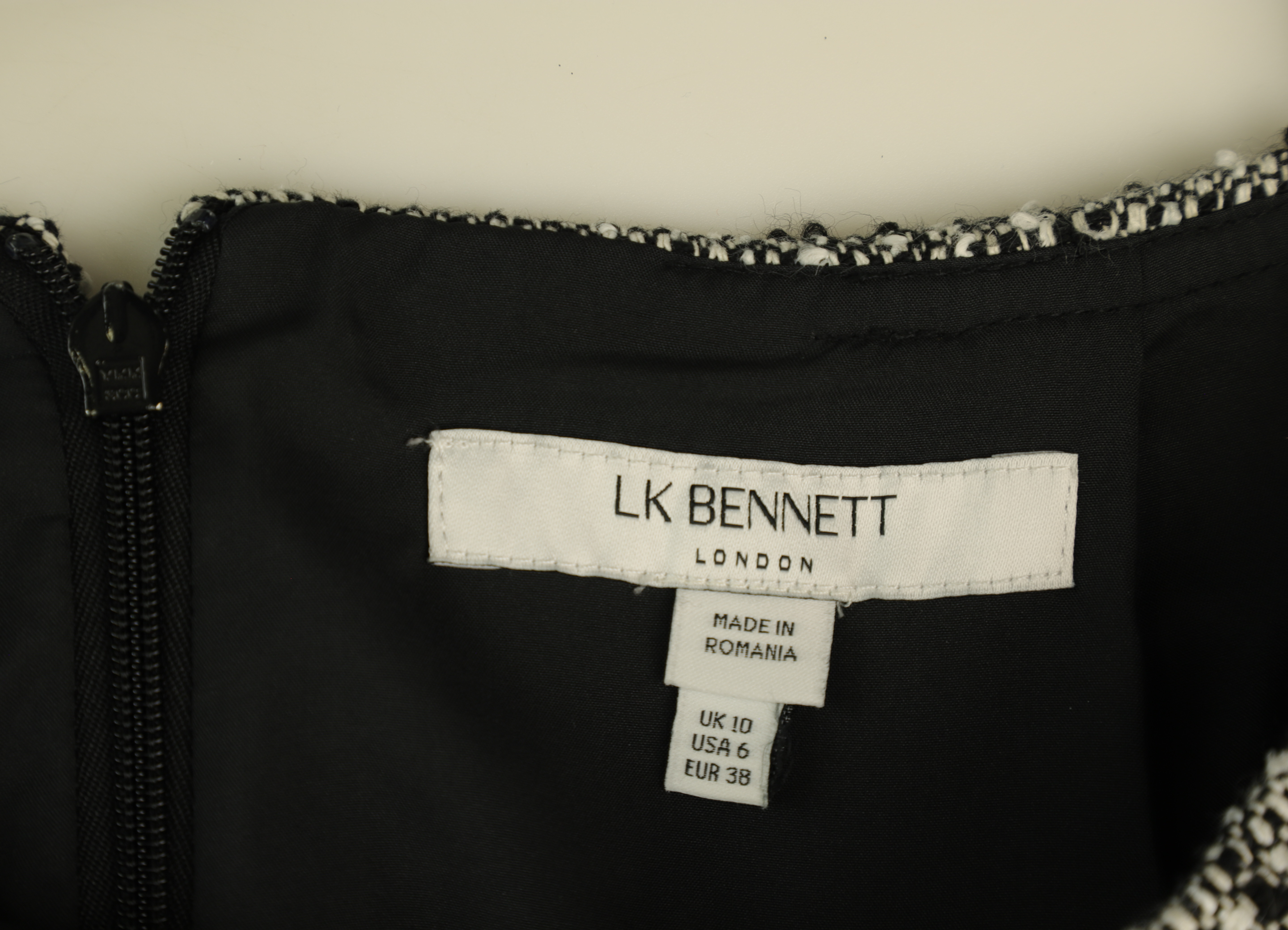 LK Bennett Grey Tailored Pencil Skirt