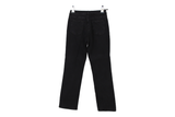 LK Bennett Black High-Rise Straight Jeans