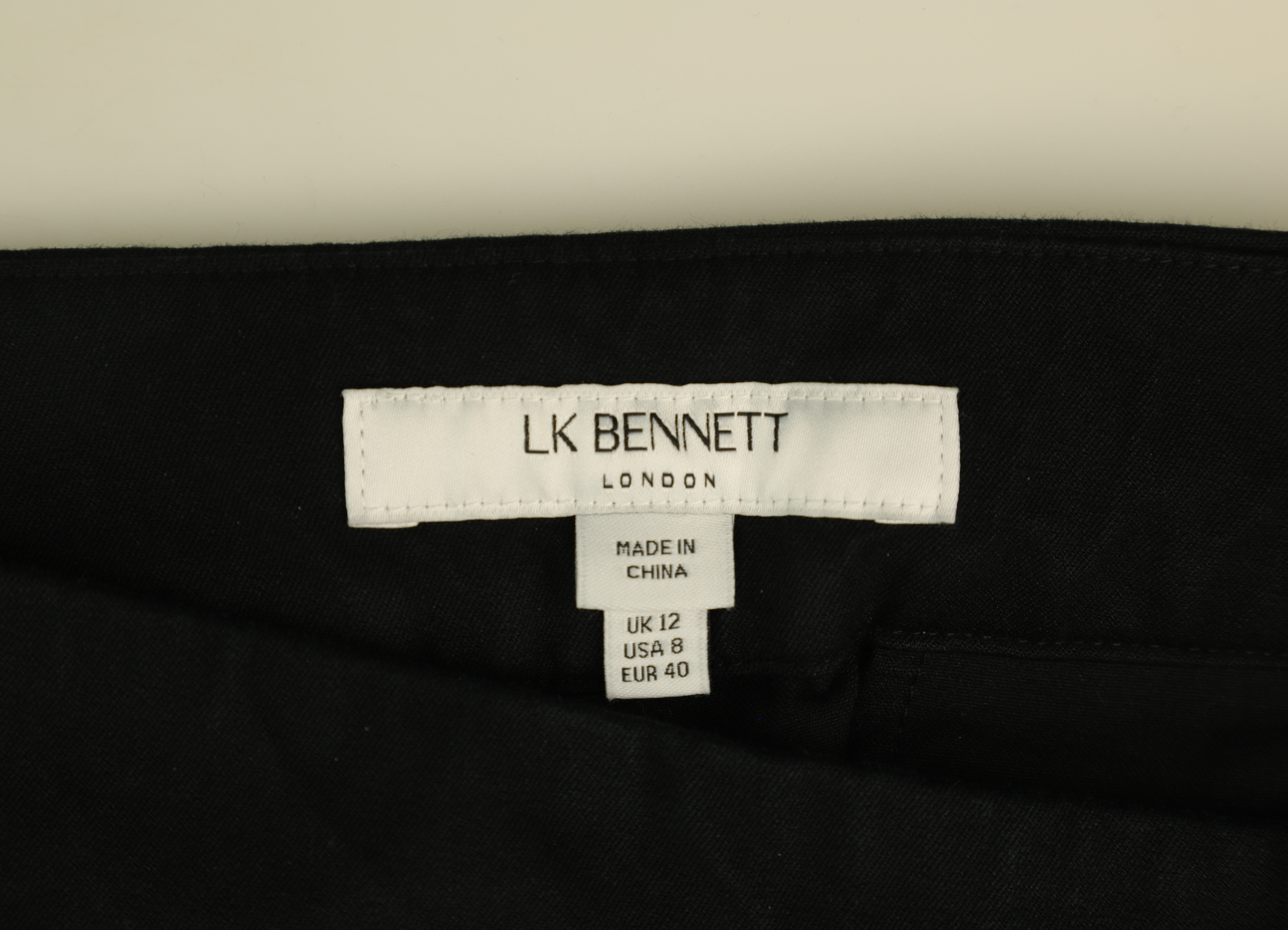 LK Bennett Black Tailored Trousers