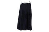 LK Bennett Black Pleated Wide-Leg Trousers Size 10