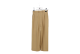 LK Bennett Beige Tailored Wide-Leg Trousers Size 8
