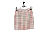 LK Bennett Pink Tweed Pencil Skirt Size 12