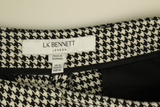 LK Bennett Black Tailored Straight Leg Trousers