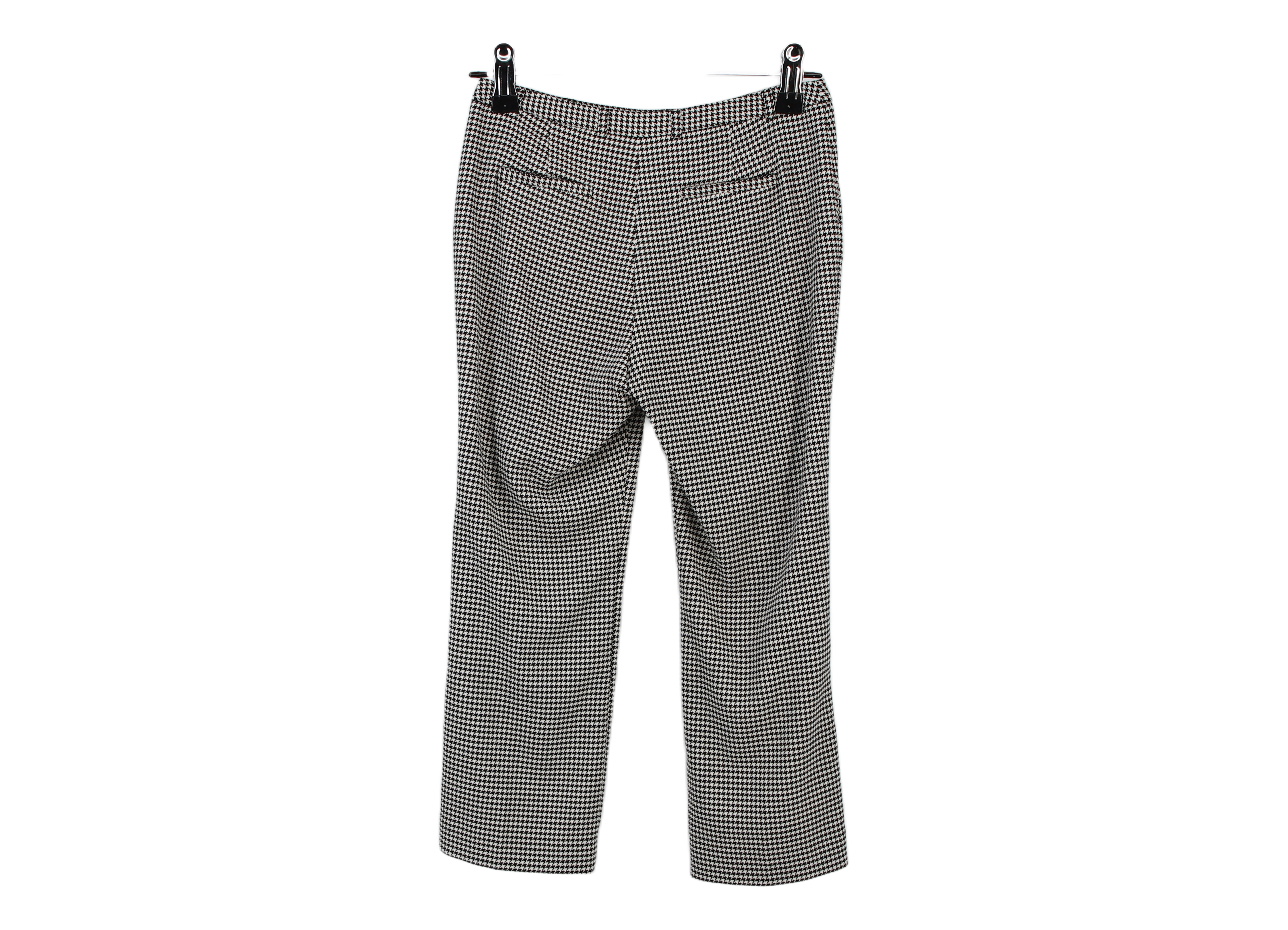 LK Bennett Black Tailored Straight Leg Trousers