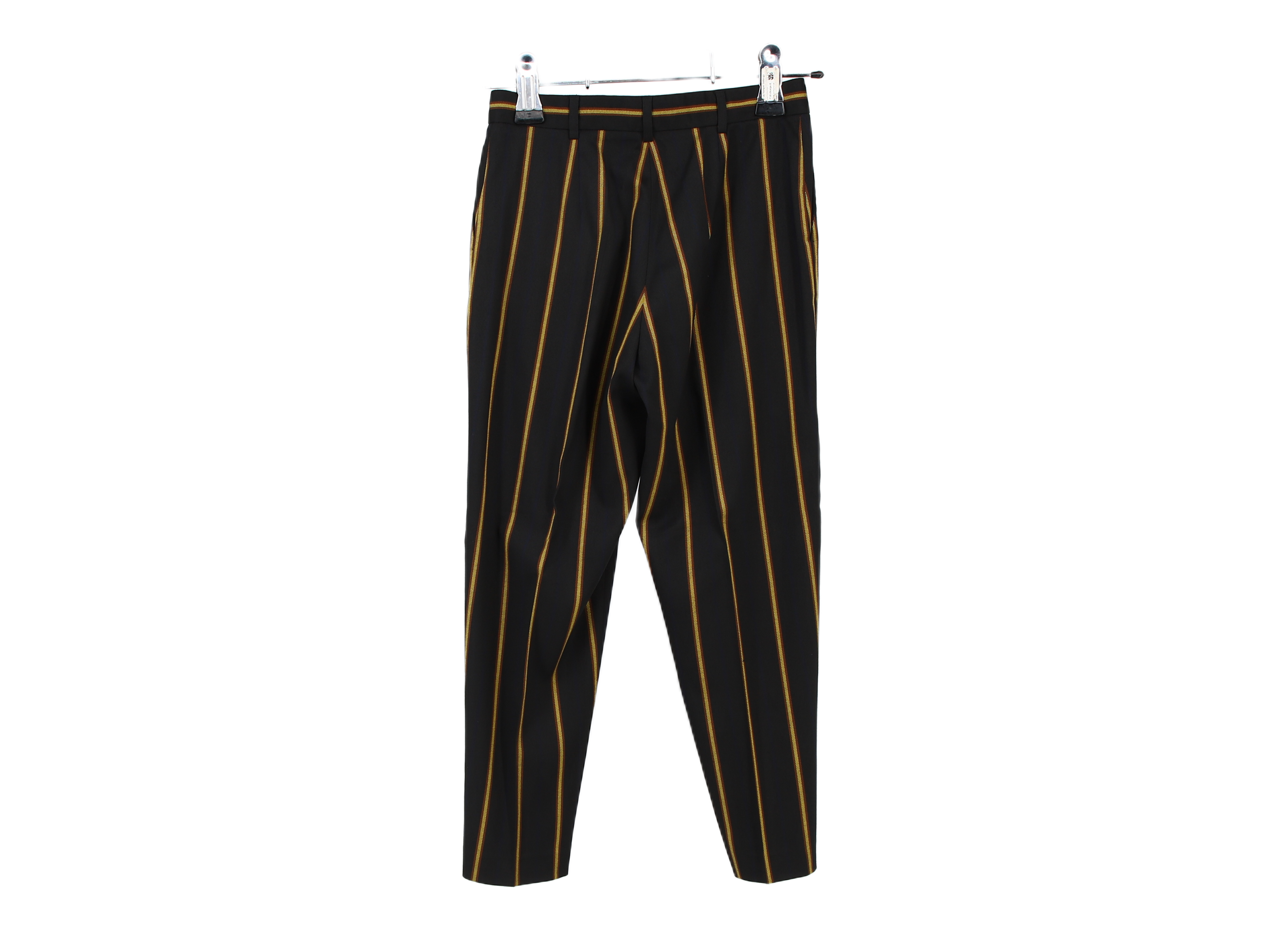 LK Bennett Black Tailored Striped Trousers