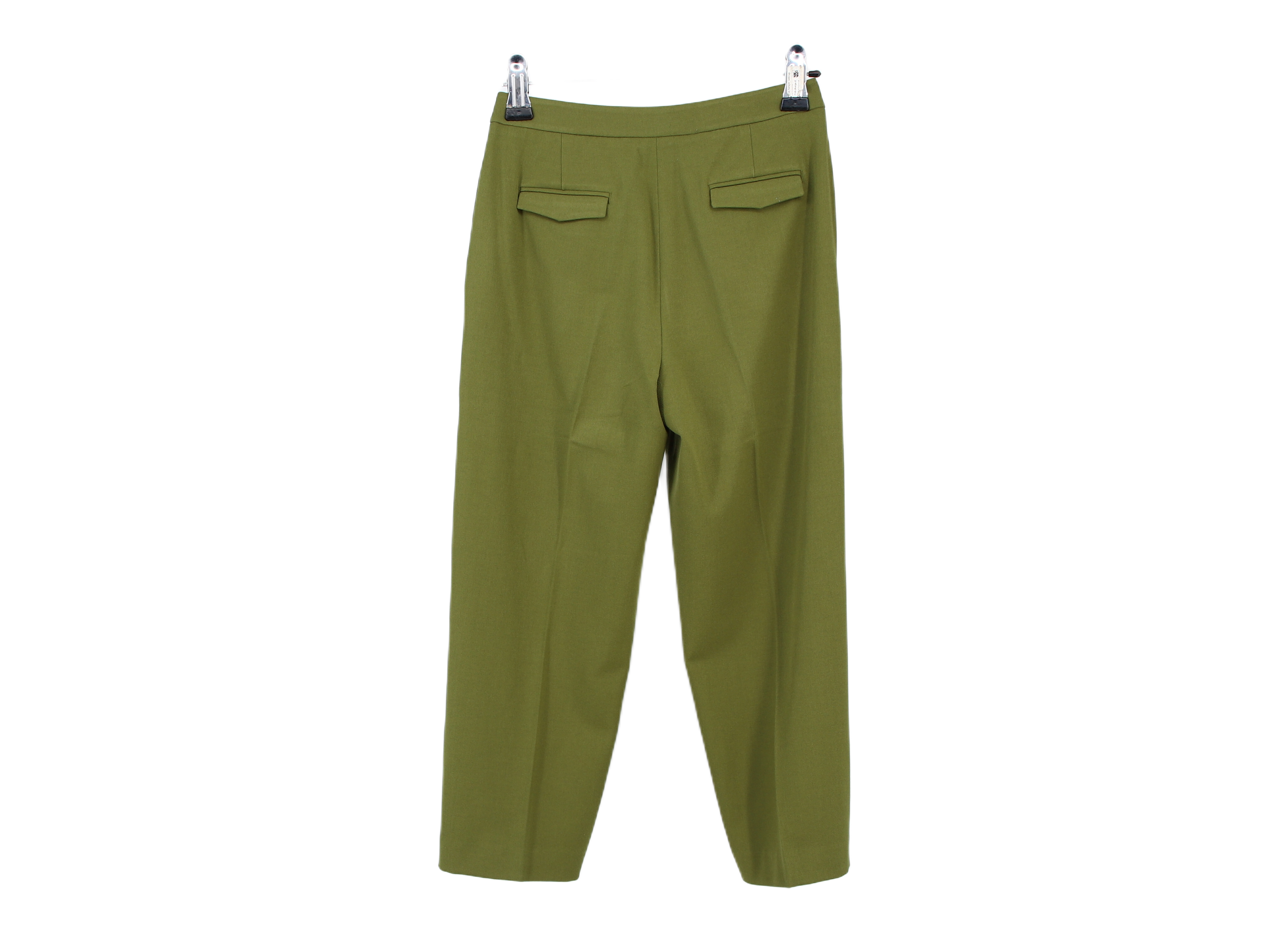 LK Bennett Green Tailored Trousers
