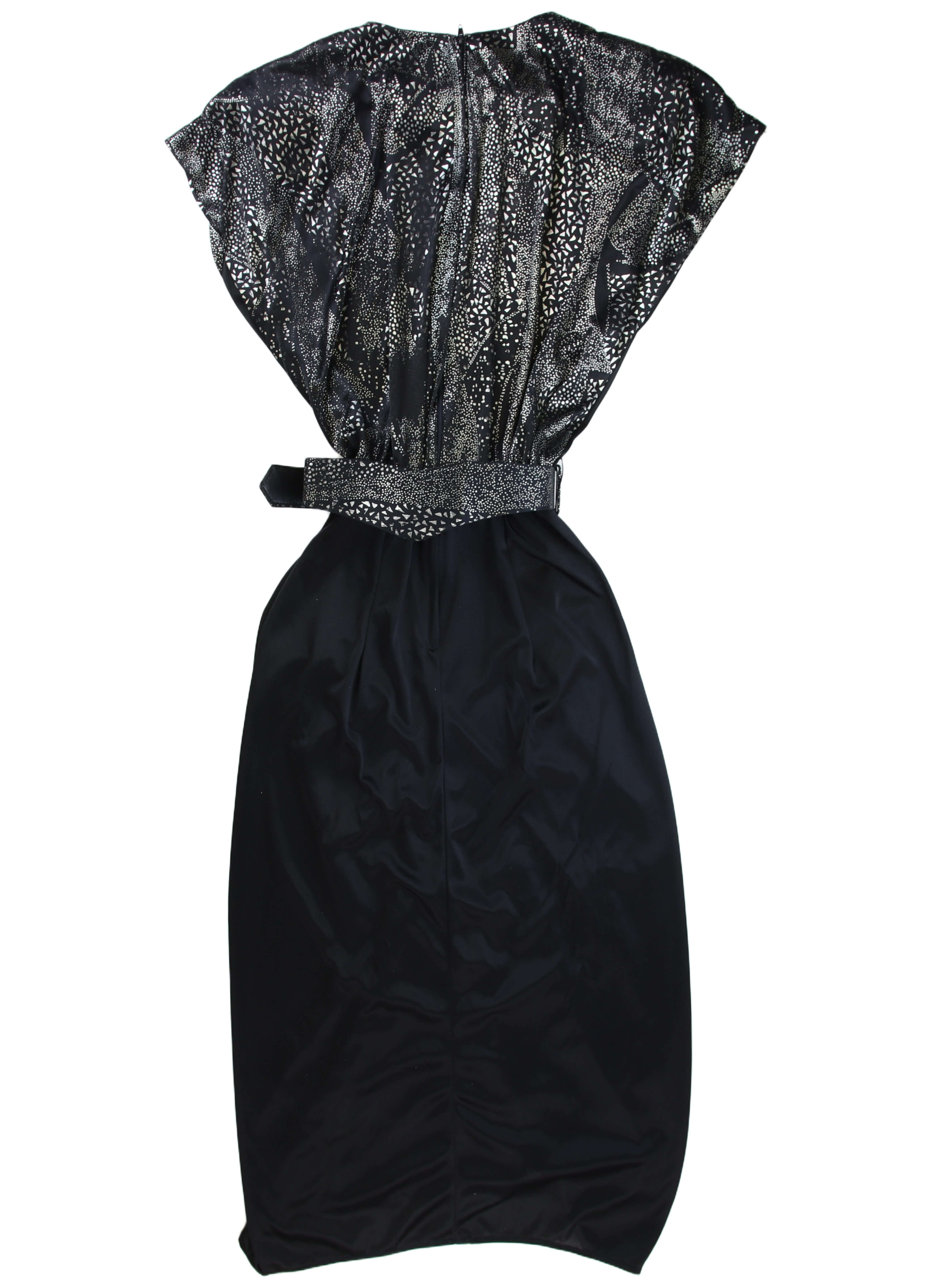 Stash Midi Dress Blouson Black Size 10