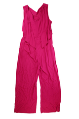 Closet London Jumpsuit Gathered Shoulder Pink Size 16