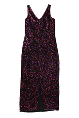 Apart Maxi Dress Sequin Black Size 16