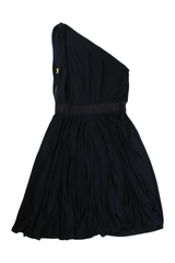 D&G Midi Dress Draped Black Size 12