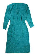 Michelle Monet Maxi Dress Shirt Dress Green Size 12