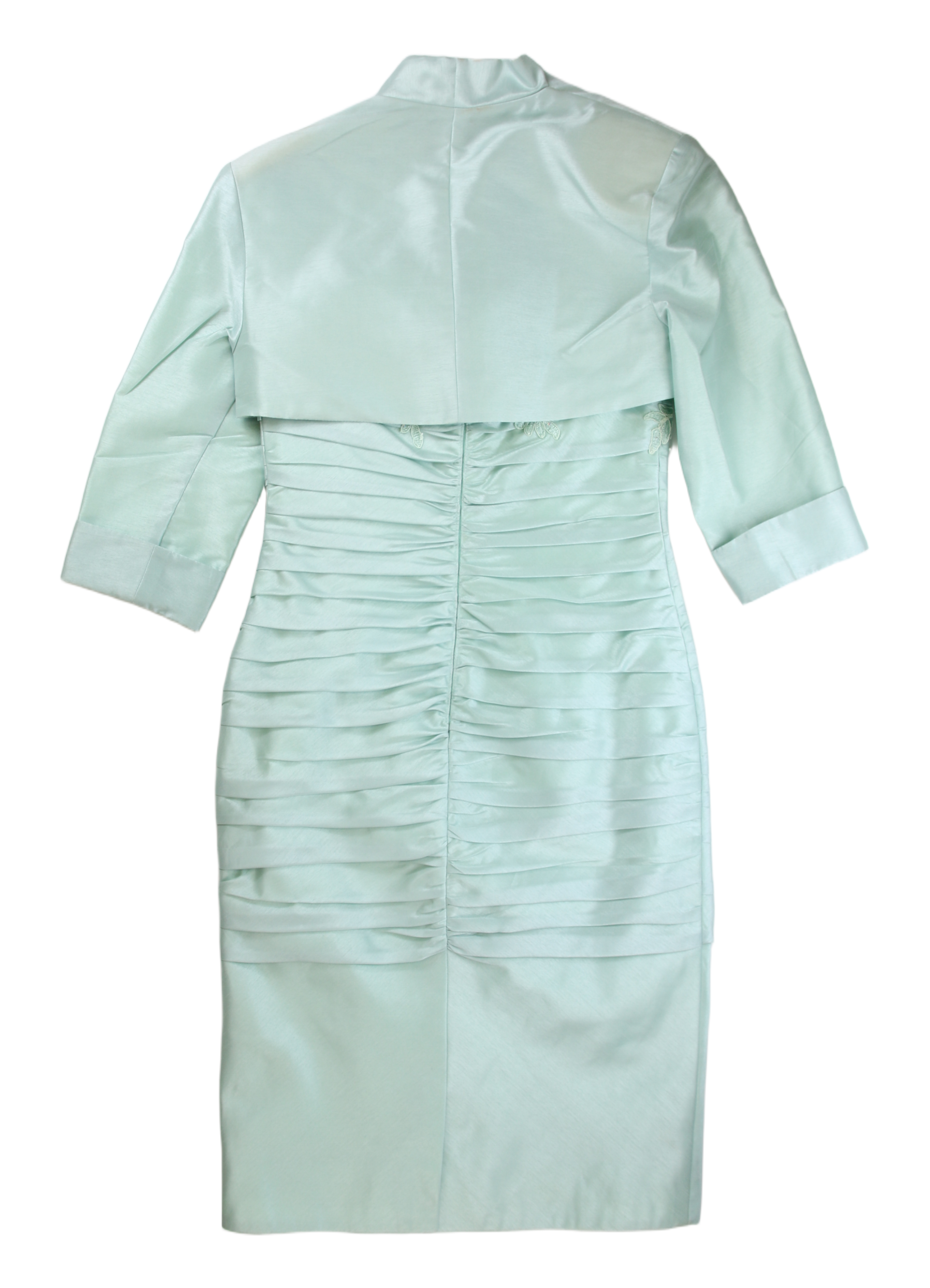 Mascara Midi Dress Sheath Green Size 8