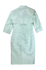 Mascara Midi Dress Sheath Green Size 8