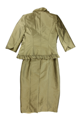 VM Collection Midi Dress Sheath Green Size 8