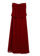 Special Day Midi Dress Ruched Red Size 12
