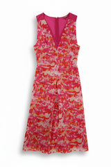 Whistles Mini Dress Skater Pink Size 8