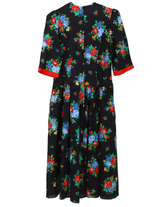 RGY Maxi Dress Shirt Dress Black Size 14