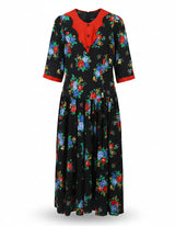 RGY Maxi Dress Shirt Dress Black Size 14