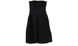 D&G Midi Dress Strapless Black Size 6