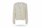 LK Bennett Beige Open-knit Cardigan