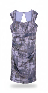 John Charles Mini Dress Sheath Purple Size 16
