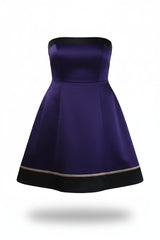 zero Mini Dress A-Line Purple Size 10