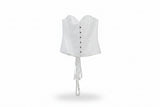 Corset Story Suit Bustier White Size 18