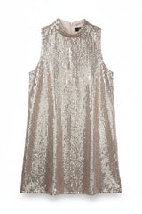 Superdry dress Sequin A-Line Pink Size 10
