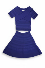 Sandro Outfit Sets Flared Blue Size S