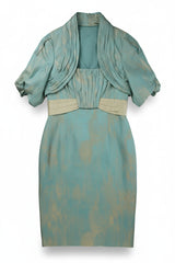 Mireia Mini Dress Tailored Green Size 10