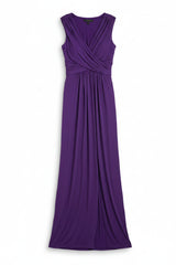 Coast Maxi Dress Draped Purple Size 12