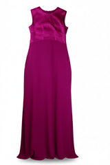 Escada Maxi Dress Sheath Pink Size 8