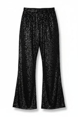 NAANAA Trousers Sequin Culotte Black Size 12