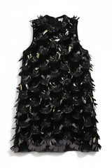 Superdry Dress Embellished Black Size 8