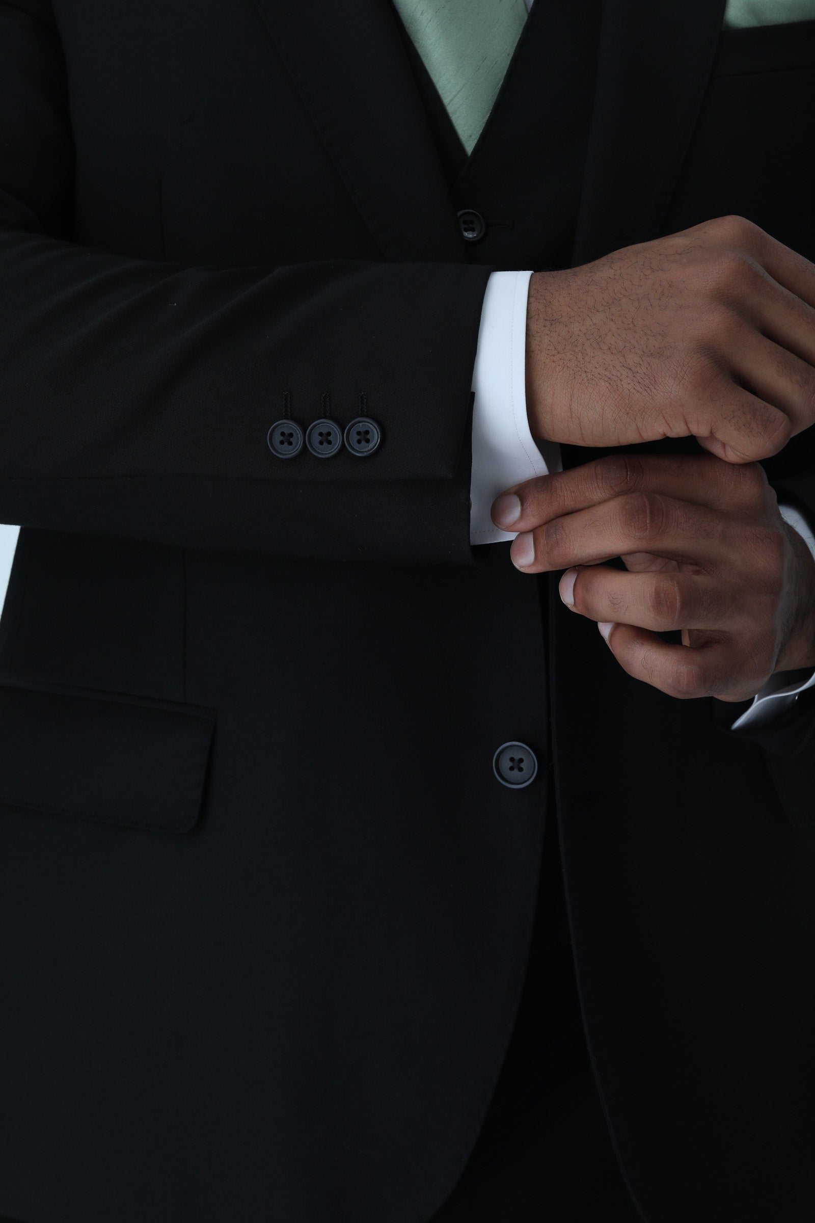 Black Slim Fit Suit