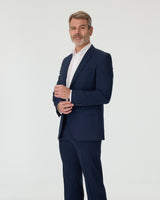 Blue Slim Fit Suit