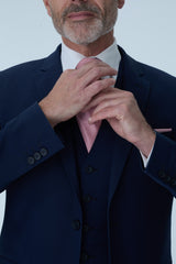 Blue Slim Fit Suit