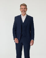 Blue Slim Fit Suit