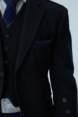 Charcoal Tweed Jacket & Spirit of Bannockburn Kilt Hire Package