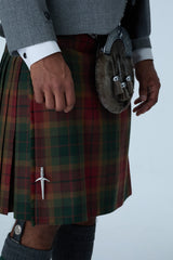 Light Grey Tweed Jacket & Copper Haze Kilt Hire Package