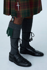 Light Grey Tweed Jacket & Copper Haze Kilt Hire Package