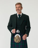 Green Tweed Jacket & Black Watch Kilt Hire Package