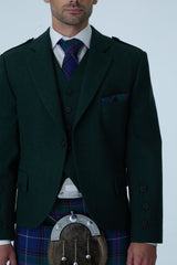 Green Tweed Jacket & Spirit of Bannockburn Kilt Hire Package