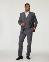 Grey Slim Fit 3-Piece Suit