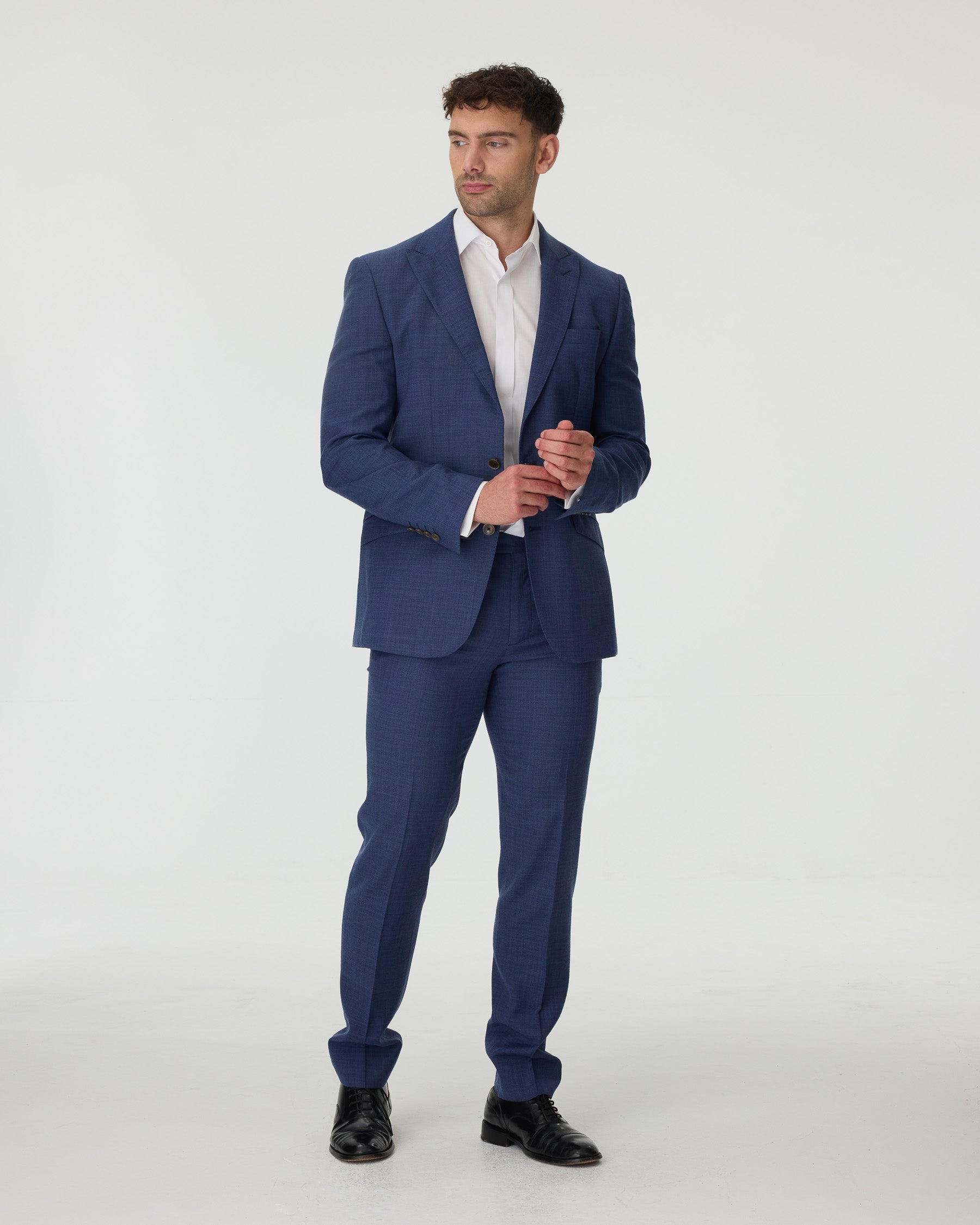 Italian Blue Slim Fit 2-Piece Suit