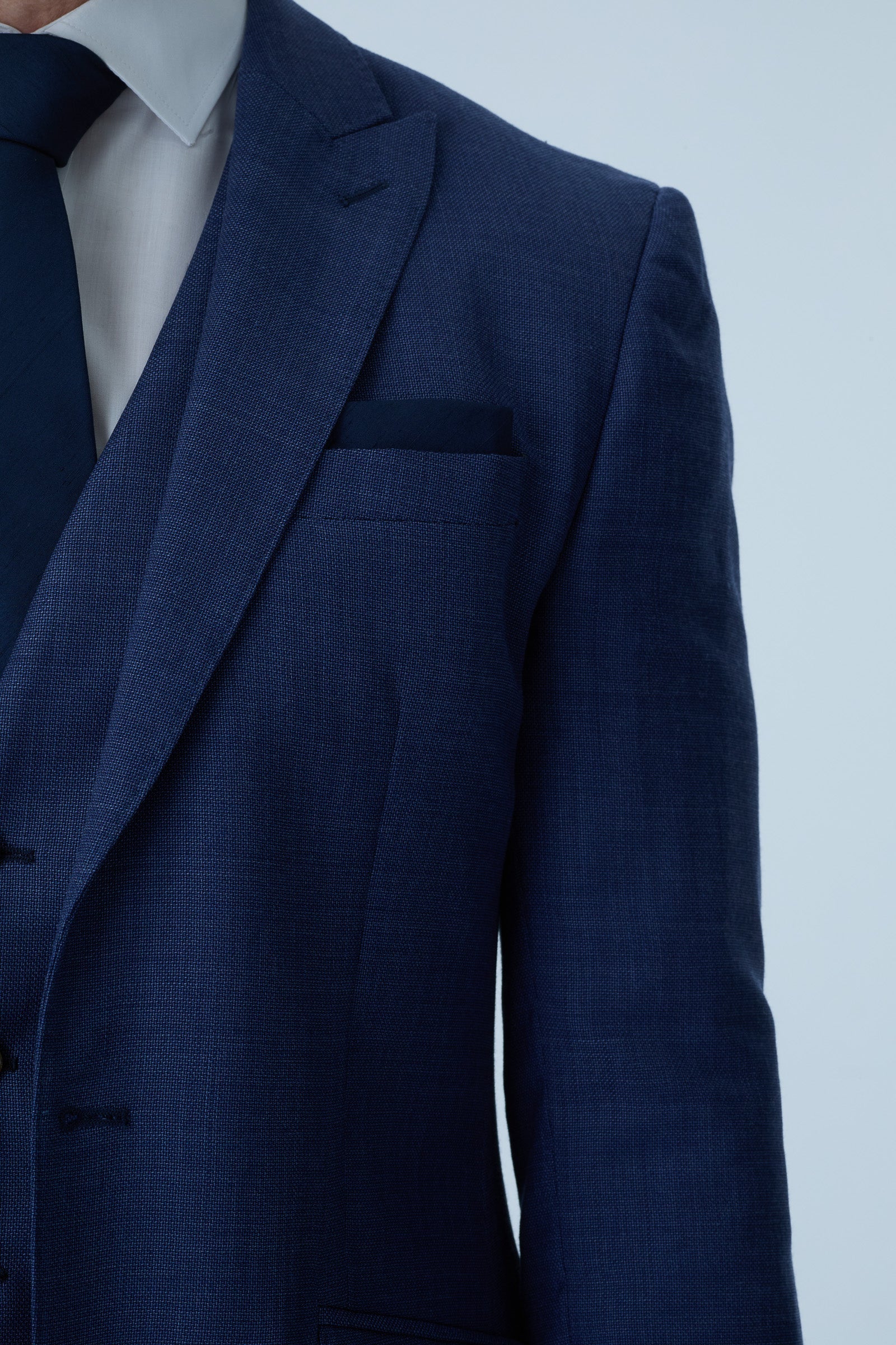 Italian Blue Slim Fit 2-Piece Suit