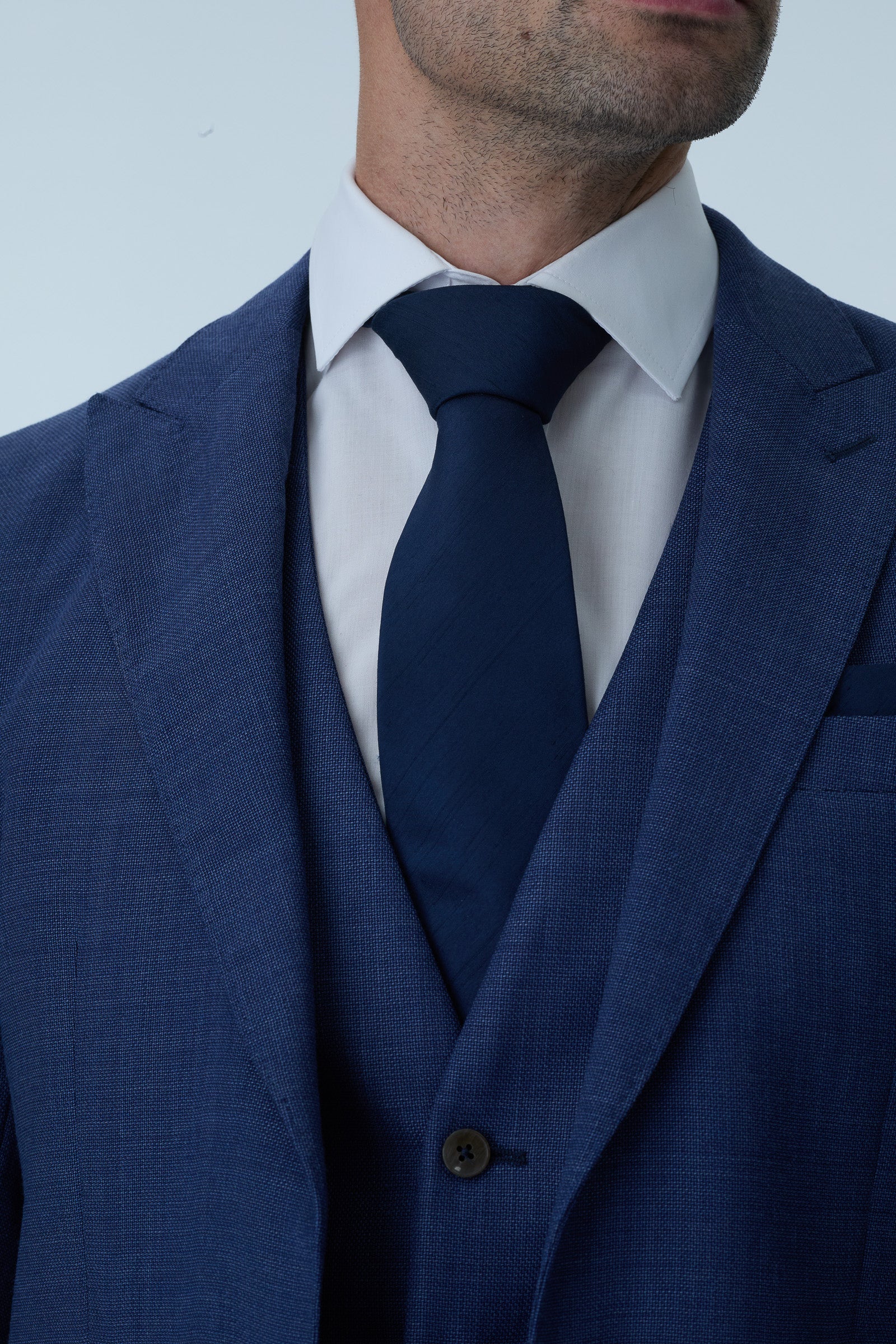 Italian Blue Slim Fit 2-Piece Suit
