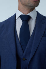 Italian Blue Slim Fit 3-Piece Suit