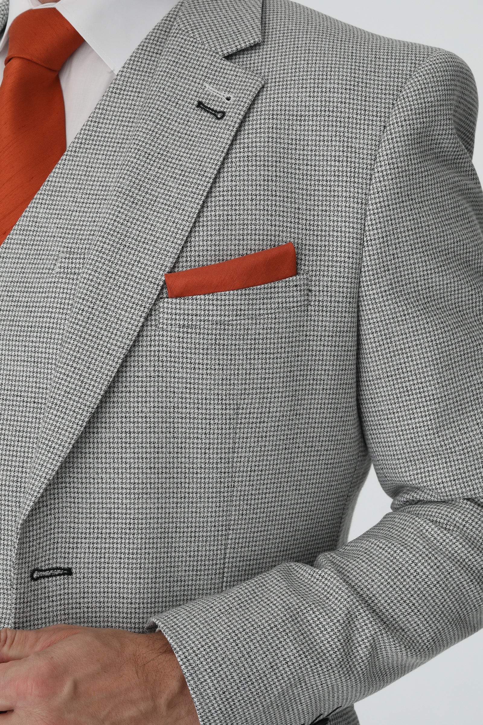 Light Grey Cavani Slim Fit 2-Piece Suit